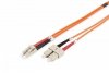 Digitus Patch cord światłowodowy FO MM 50/125 OM2 LC-SC 1m